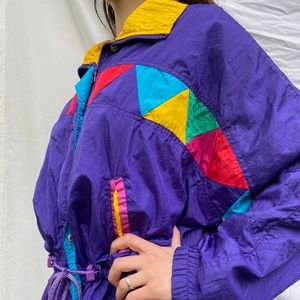 Andy Johns Retro Windbreaker